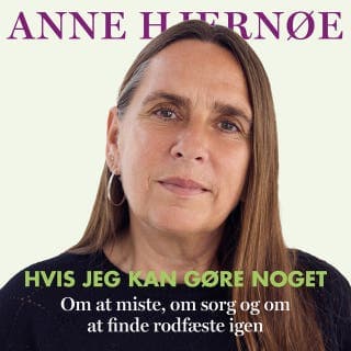 Hvis jeg kan gøre noget – Anne Hjernøe, lydbogens omslag