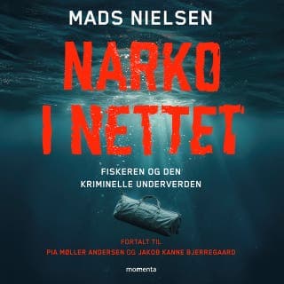 Narko i nettet – Mads Nielsen og Jakob Kanne Bjerregaard, lydbogens omslag