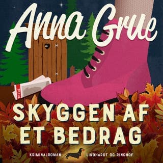 Skyggen af et bedrag – Anna Grue, lydbogens omslag