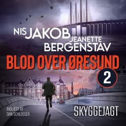 Skyggejagt – Nis Jakob, Jeanette Bergenstav, lydbogens omslag