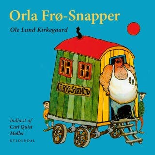 Orla Frø-Snapper – Ole Lund Kirkegaard, lydbogens omslag