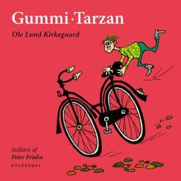 Gummi-Tarzan – Ole Lund Kirkegaard, lydbogens omslag