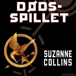 The Hunger Games 1 - Dødsspillet – Suzanne Collins, lydbogens omslag