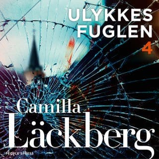 Ulykkesfuglen – Camilla Läckberg, lydbogens omslag
