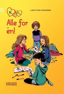 K for Klara 5: Alle for én – Line Kyed Knudsen, lydbogens omslag