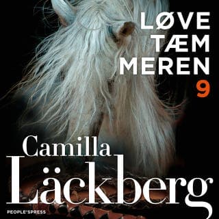 Løvetæmmeren – Camilla Läckberg, lydbogens omslag