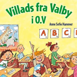 Villads fra Valby i 0.V – Anne Sofie Hammer, lydbogens omslag
