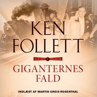 Giganternes fald – Ken Follett, lydbogens omslag