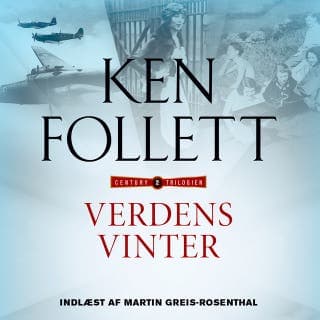 Verdens vinter – Ken Follett, lydbogens omslag