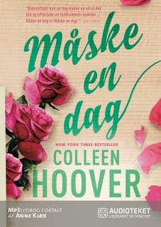 Måske en dag – Colleen Hoover, lydbogens omslag