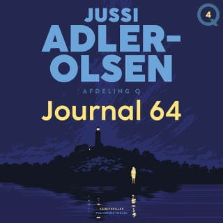 Journal 64 – Jussi Adler-Olsen, lydbogens omslag