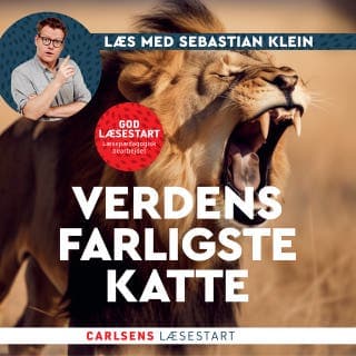 Læs med Sebastian Klein: Verdens farligste katte – Sebastian Klein, lydbogens omslag