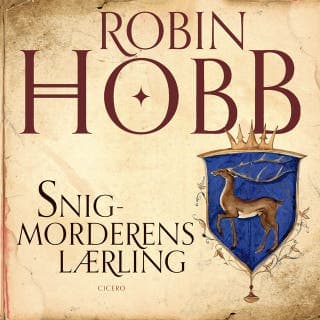 Snigmorderens lærling – Robin Hobb, lydbogens omslag