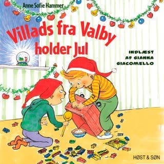 Villads fra Valby holder jul – Anne Sofie Hammer, lydbogens omslag