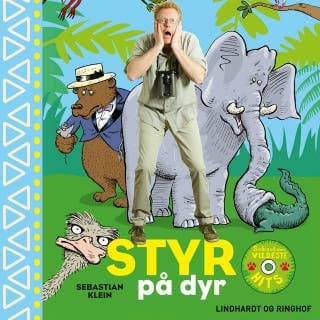 Styr på dyr – Sebastian Klein, lydbogens omslag