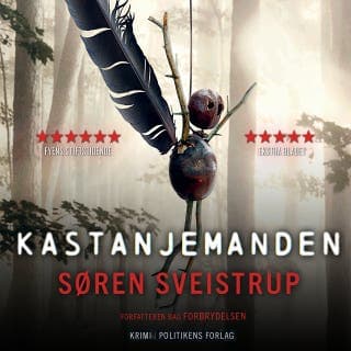 Kastanjemanden – Søren Sveistrup, lydbogens omslag