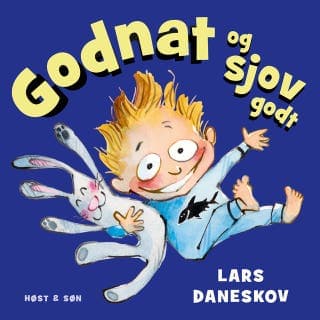 Godnat og sjov godt – Lars Daneskov, lydbogens omslag