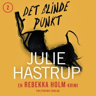 Det blinde punkt – Julie Hastrup, lydbogens omslag