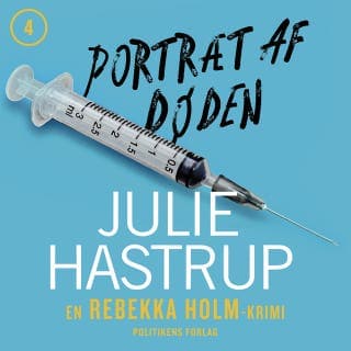 Portræt af døden – Julie Hastrup, lydbogens omslag