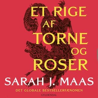 Et rige af torne og roser – Sarah J. Maas, lydbogens omslag