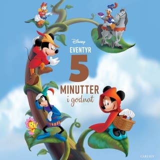 Fem minutter i godnat - Disney-eventyr – Disney, lydbogens omslag