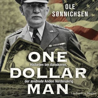 One Dollar Man – Ole Sønnichsen, lydbogens omslag