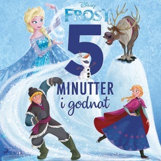 Fem minutter i godnat - Frost – Disney, lydbogens omslag