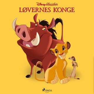 Løvernes Konge – Disney, lydbogens omslag
