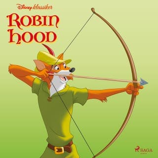 Robin Hood – Disney, lydbogens omslag