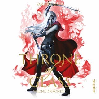 Throne of Glass #2: Midnatskronen – Sarah J. Maas, lydbogens omslag