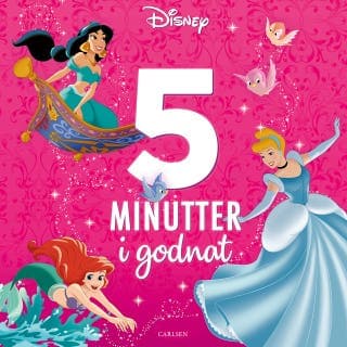 Fem minutter i godnat - Disney-prinsesser – Disney, lydbogens omslag