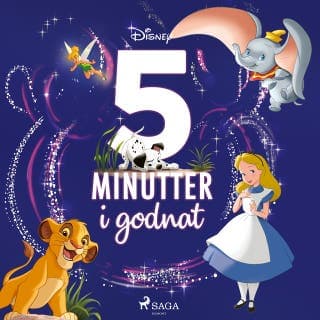 Fem minutter i godnat - Disneys klassikere – Disney, lydbogens omslag