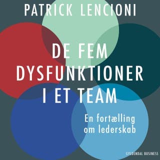 De fem dysfunktioner i et team – Patrick Lencioni, lydbogens omslag