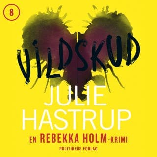 Vildskud – Julie Hastrup, lydbogens omslag