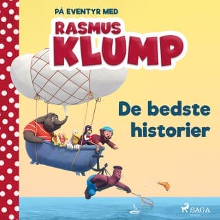 På eventyr med Rasmus Klump - De bedste historier – Carla Hansen og Vilhelm Hansen, lydbogens omslag