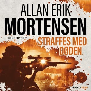 Straffes med døden – Allan Erik Mortensen, lydbogens omslag