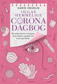 Olgas hemmelige Corona-dagbog – Karin Heurlin, lydbogens omslag