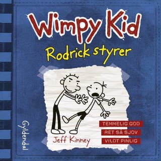 Wimpy Kid 2 - Rodrick styrer – Jeff Kinney, lydbogens omslag