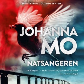 Natsangeren – Johanna Mo, lydbogens omslag