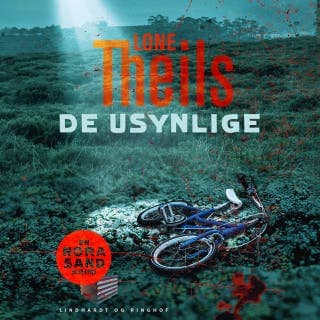 De usynlige – Lone Theils, lydbogens omslag