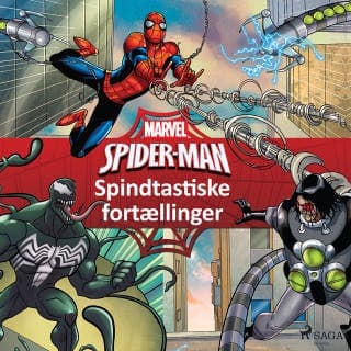 Spider-Man - Spindtastiske fortællinger – Marvel, lydbogens omslag