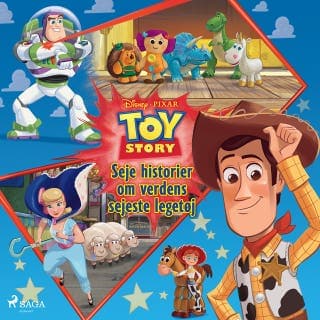 Toy Story - Seje historier om verdens sejeste legetøj – Disney, lydbogens omslag