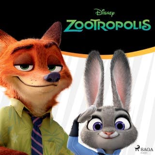 Zootropolis – Disney, lydbogens omslag