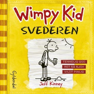 Wimpy Kid 4 - Svederen – Jeff Kinney, lydbogens omslag