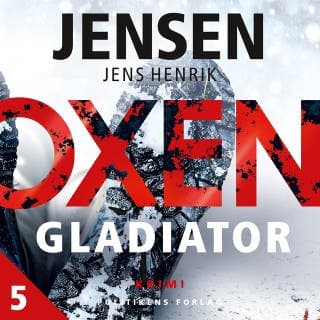 OXEN – Gladiator – Jens Henrik Jensen, lydbogens omslag