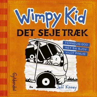 Wimpy Kid 9 - Det seje træk – Jeff Kinney, lydbogens omslag