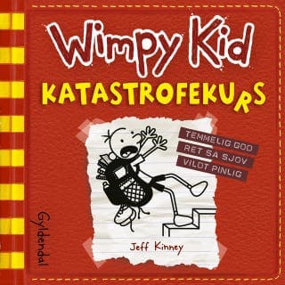Wimpy Kid 11 - Katastrofekurs – Jeff Kinney, lydbogens omslag