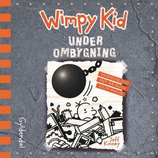Wimpy Kid 14 - Under ombygning – Jeff Kinney, lydbogens omslag