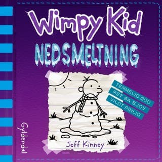 Wimpy Kid 13 - Nedsmeltning – Jeff Kinney, lydbogens omslag