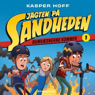 Jagten på sandheden 1 - Rumvæsnerne kommer – Kasper Hoff, lydbogens omslag